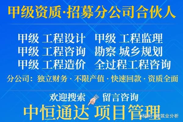 工程咨詢甲級資信公司設立分公司的規范性策略與操作指南